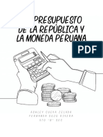 El Presupuesto de La Republica y La Moneda Peruana