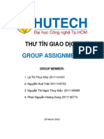 THƯ TÍN GIAO DỊCH   