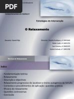 Apresentacao relaxamento