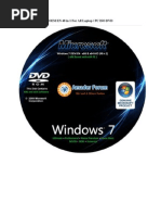 Microsoft Windows 7 OEM en 48 in 1 For All Laptop