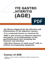 Acute Gastro Enteritis