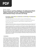 Recent Advances and New Challenges Two-Dimensional | PDF