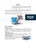 Software: Software Es Un Término Informático Que Hace Referencia A Un Programa o Conjunto
