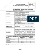 MSDS-0117 Jet Patch Epoxy