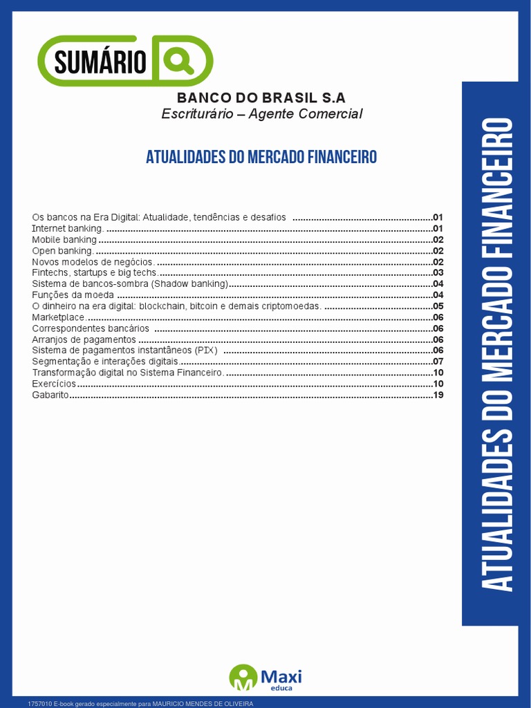 04 Atualidades Do Mercado Financeiro | PDF | Bitcoin | Empresa Startup