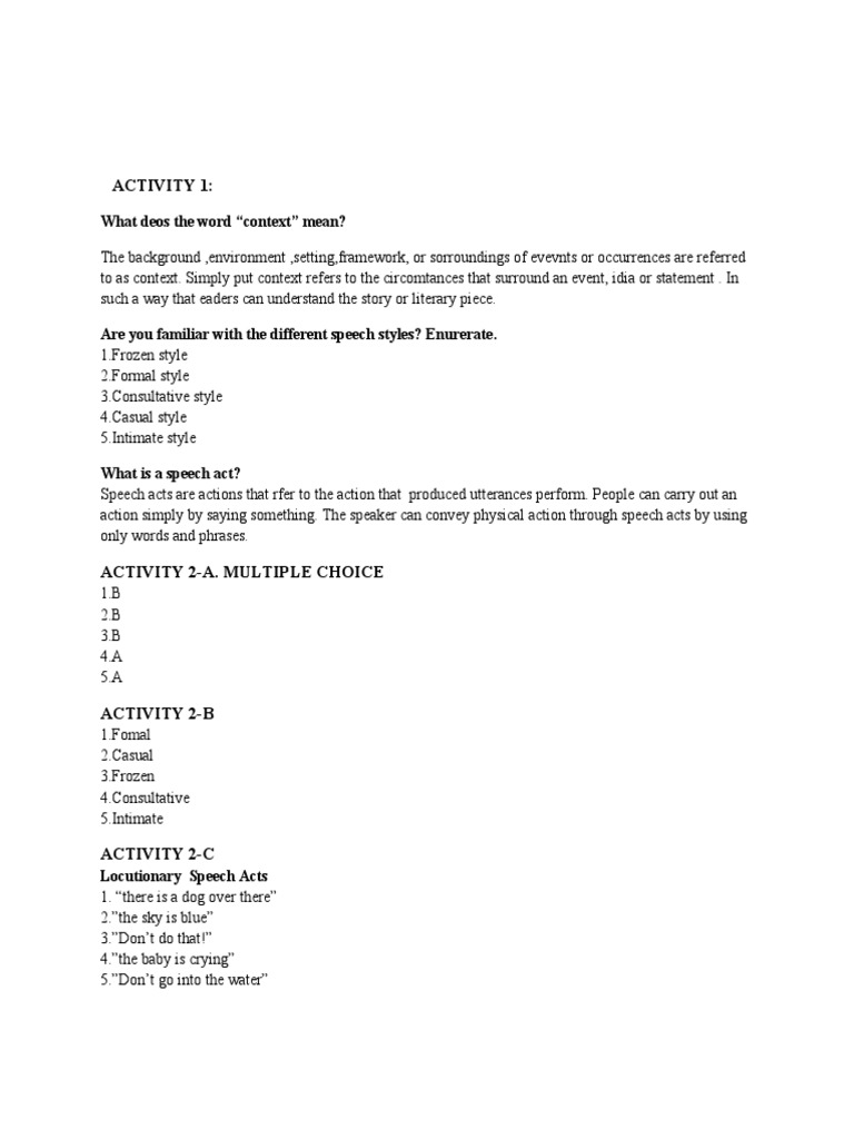 Oral Communication Module4 | PDF | Communication | Human Communication