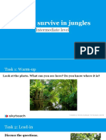 How To Survive in Jungles: Intermediate Level
