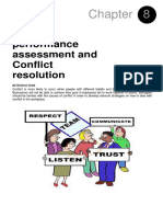 Team Performance Assessment and Conflict Resolution