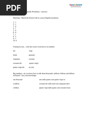 105-Answers_to_Printable_French_Numbers_Worksheet