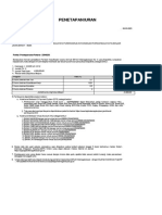 Penetapan Iuran: Cv. Jembar Mulya Sejahtera - 000