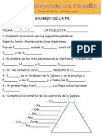 Examen de La Fe 2