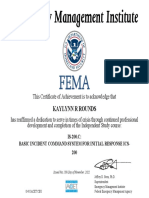 Fema 200 Cert