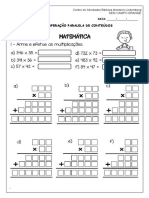 Multiplicação Dois Algarismos 2