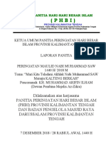 PHBI Maulid Laporan