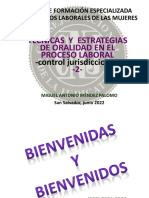 Técnicas Y Estrategias de Oralidad en El Proceso Laboral - 2