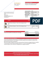 Invoice: Product Quantity Reg. Price Total