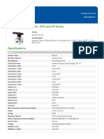 1-Piece Instrumentation, 40G and 40 Series: SS-43YF2-125