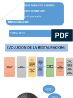 Evolucion de La Restauracion