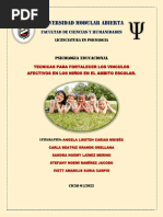 Tecnicas Vinculos Afectivos