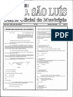 Secretaria Municipal de Governo, J: 24 #247 Páginas Edição de Hoje ANO XXVI - SAO LUIS, 29/12/2006