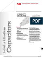 Individual & Fixed Capacitor Banks: Low V Oltage Network Quality