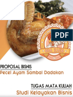 Contoh Proposal Bisnis Pecel-Ayam-Sambal-Dadakan