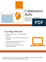 Topic 8 - Collaborative Skills