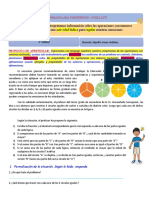 Operaciones con números racionales en actividad lúdica