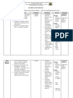 Planificacion Semanal: Docente Supervisar El Avance Durante El Proceso