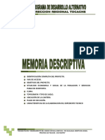 Memoria Descriptiva Final