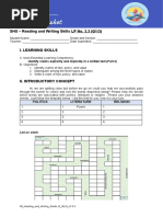 SMILE Reading and Writing Q1 LP3.3