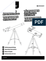 Manual de Utilizare Telescop Refractor National Geographic 50 600 AZ 9101001