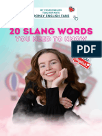 20 Slang Words