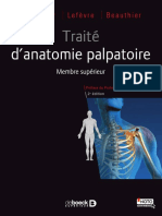 D'anatomie Palpatoire: Traité