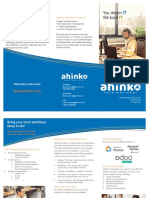 Ahinko - Tri-Fold Brochure-English