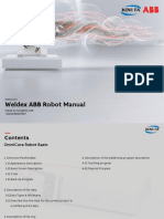 Weldex Abb Robot Manual: Made by Sungmin Lee +82) 1020627687