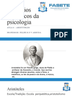 Os princípios filosóficos de Aristóteles