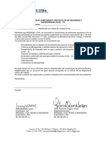 Declaración Cumplimiento Protocolos de Bioseguridad COVID-19