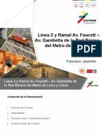 Línea 2 y Ramal Av. Faucett - Av. Gambetta de La Red Básica Del Metro de Lima y Callao