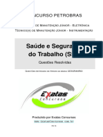 Amostra Petrobras Tecnico Eletronica Saude Seguranca Trabalho