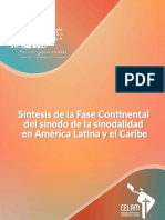 Fase Continental Del Sínodo ALC - Síntesis