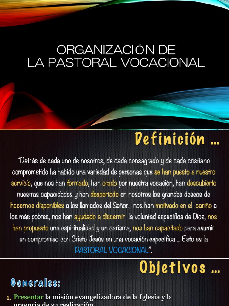 Organización de La Pastoral Vocacional en México | PDF | Seminario ...