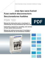 WEG Manual de Instrucoes fsw100 PT en Es