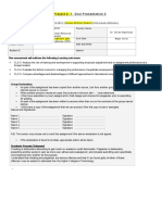 Project 2 + Oral Presentation 2: Group Pro Ject (Group Written Report +indi Vidual Defens E)