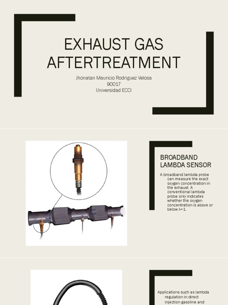 Exhaust Gas Aftertreatment PDF Amplifier Mechanical Engineering