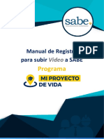 Manual Sabe Mi Proyecto de Vida