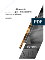 MIT072 - R02PT - Manual de Operação do Protótipo - Financeiro I - Cadastros Básicos