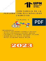 Trabajo Con Familia de La Persona Con Discapacidad Cognitiva