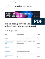 Ideias Portfolio