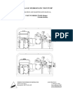 Aqualoc Hydrostatic Test Pump - 9.5